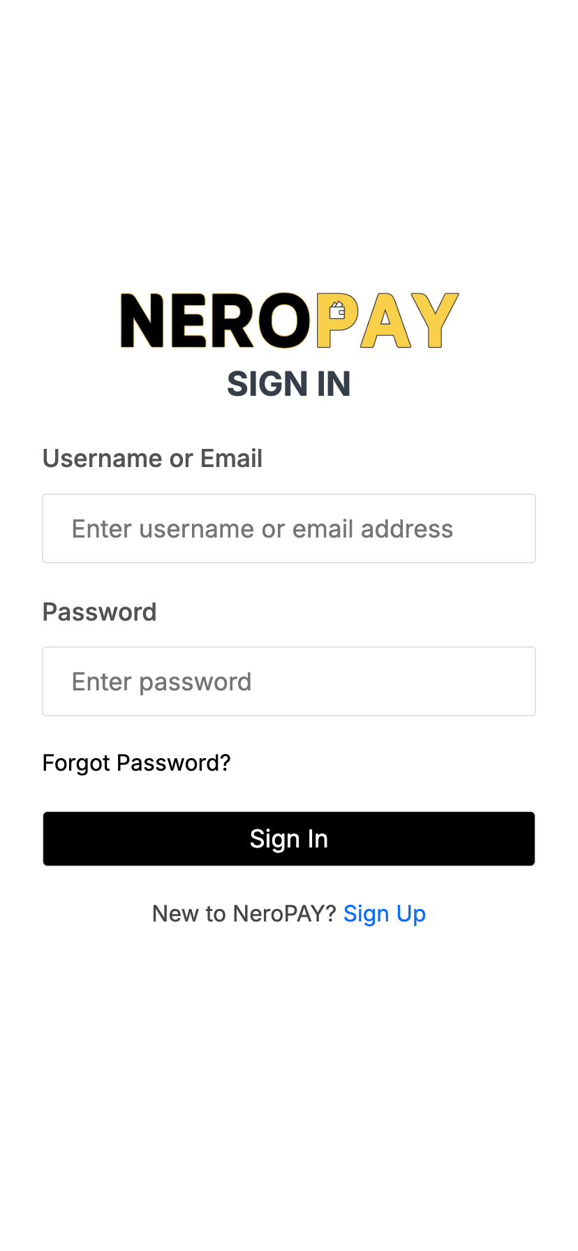  NeroPAY screenshot 1