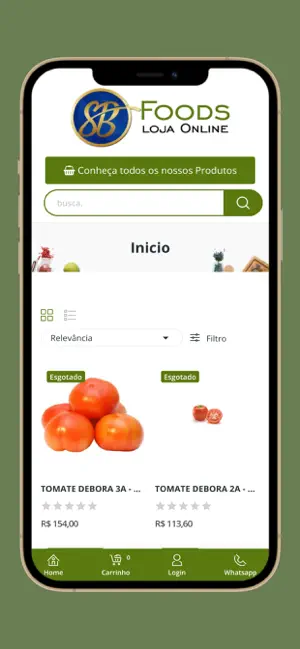 SB Foods screenshot 1