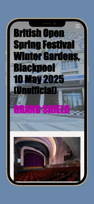 British Open Spring Festival screenshot 1