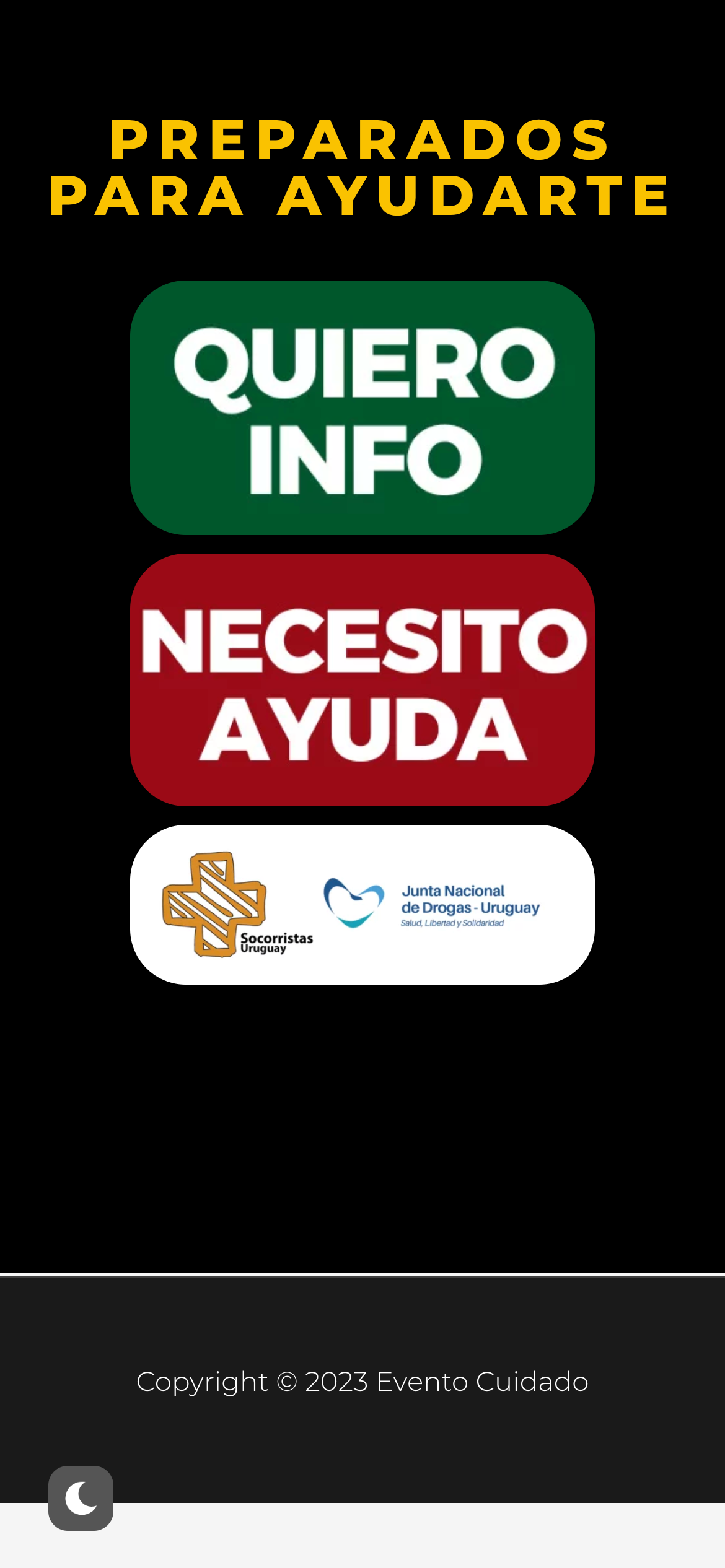 Evento Cuidado