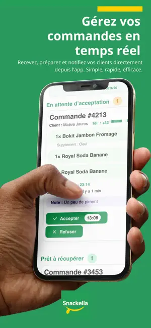 Snackella.fr : Partenaire screenshot 1