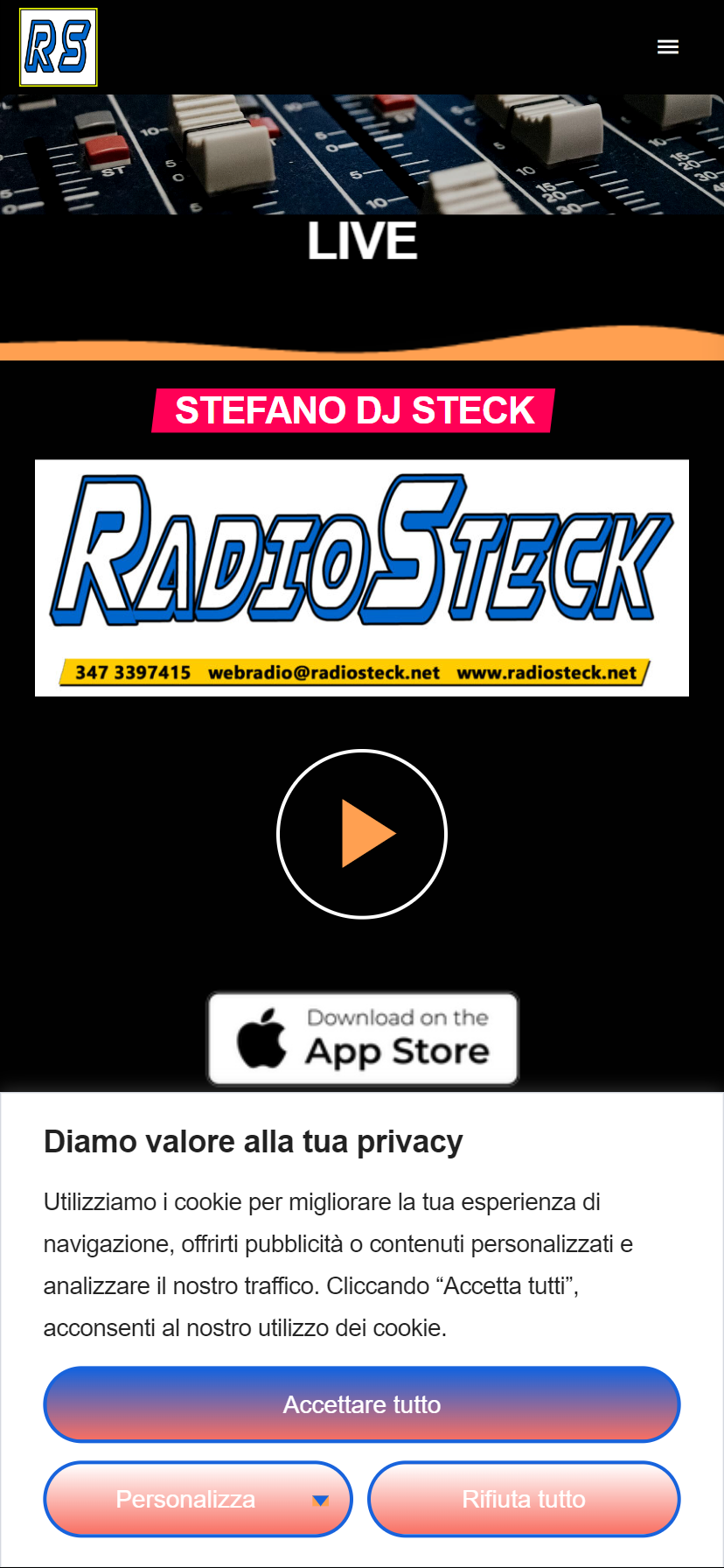 RadioSteck live