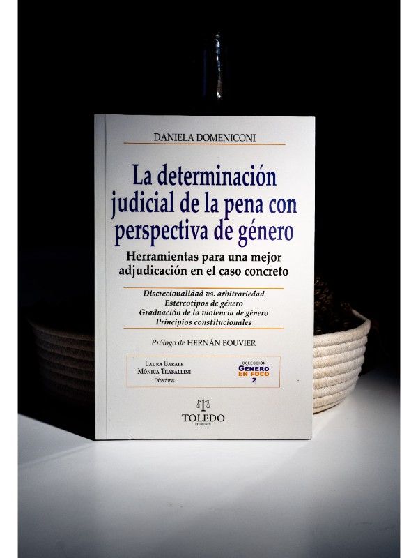 Portada del libro La determinación judicial de la pena con perspectiva de género - DOMENICONI, Daniela