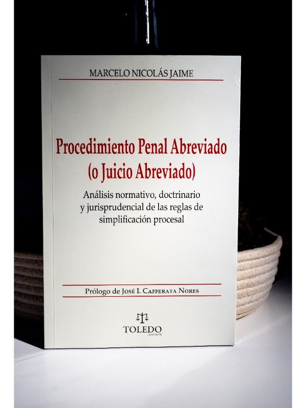 Portada del libro Procedimiento Penal Abreviado (o Juicio Abreviado) - JAIME, Marcelo Nicolás