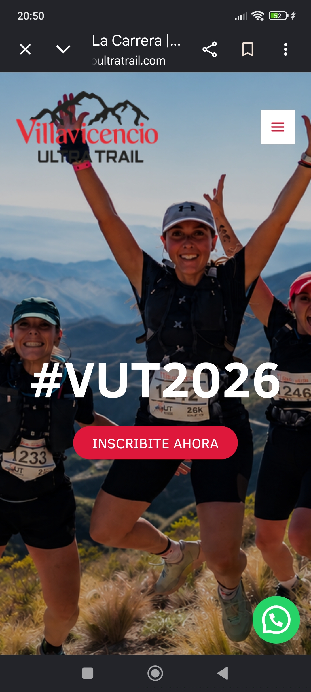 VILLAVICENCIO ULTRA TRAIL