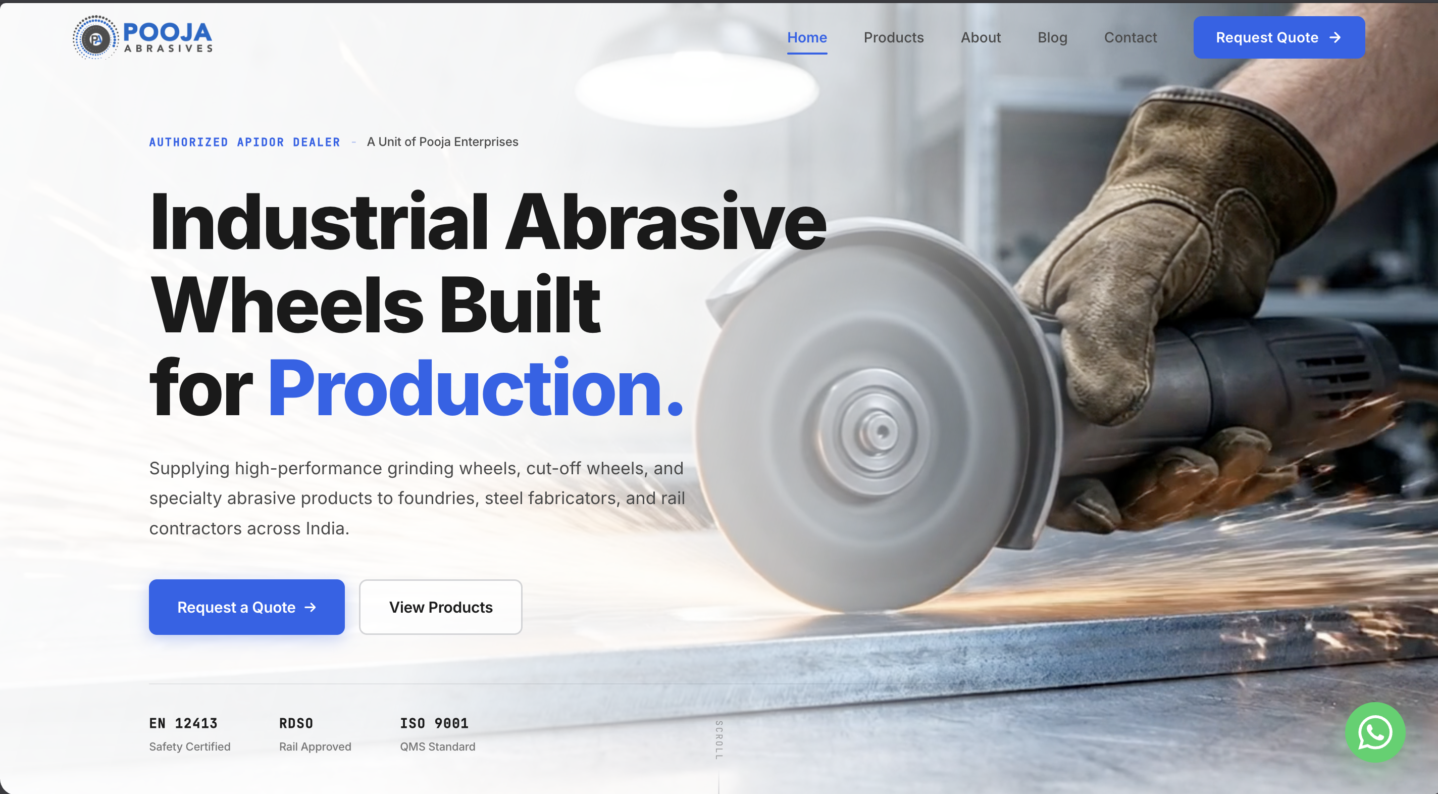 Pooja Abrasives - Desktop