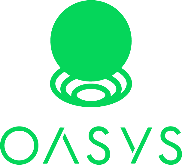 Oasys Medium Logo Light Green - Brand - Web3icon