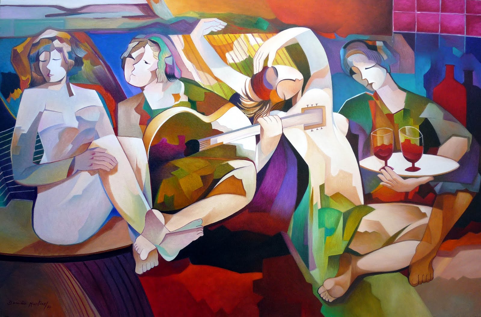 ENCANTAMENTO - Damião Martins - Óleo sobre Tela (80 x 120)