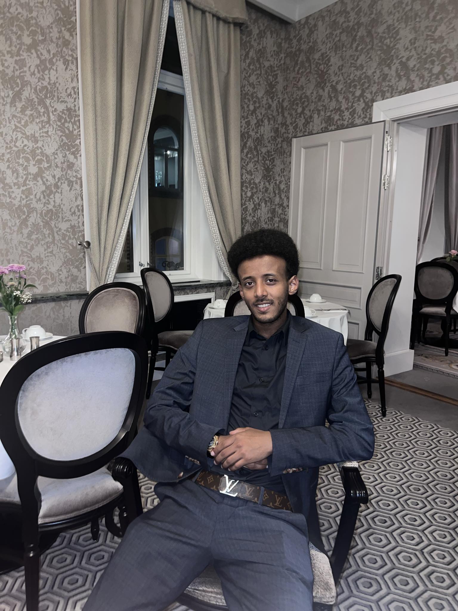 Portrait of Robel Weldemichael Ghebremedhin