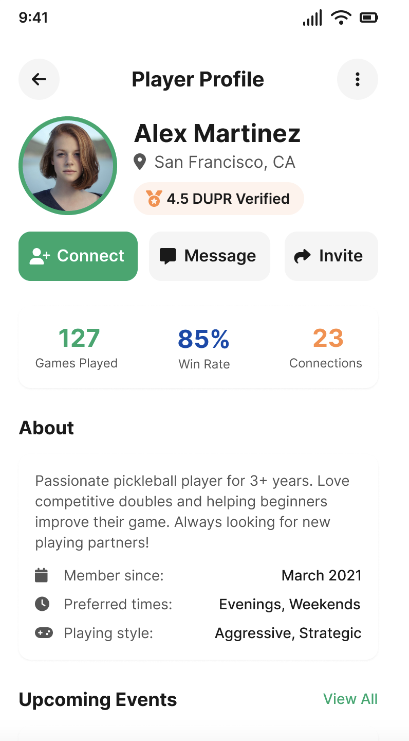 Player Profile