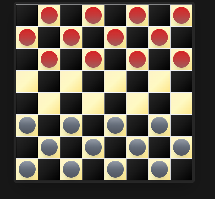 Online Checkers Game board thumbnail