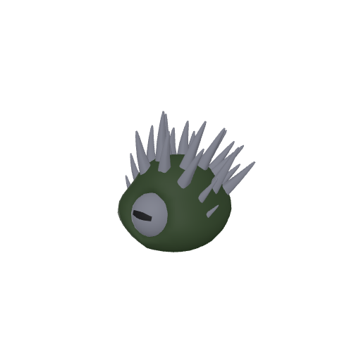 Green Spiky Blob