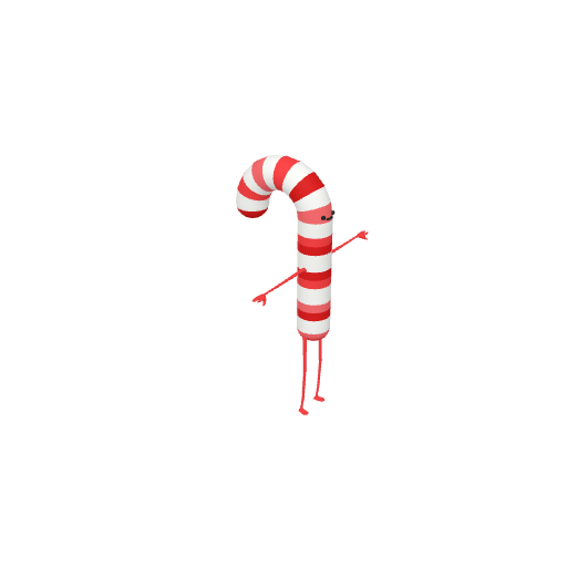 Candy Cane Character