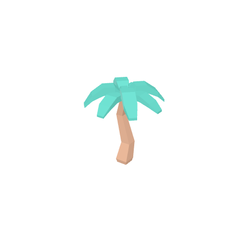 Tree Palm Detailed Short