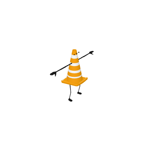 Traffic Cone Character