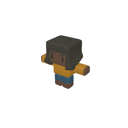 Cube Woman Character