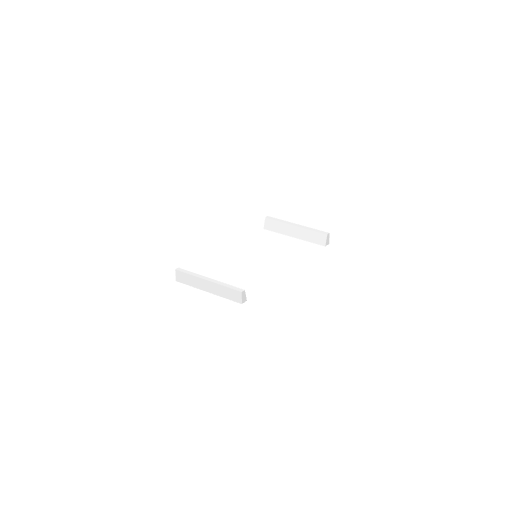 Road Straight Barrier Half