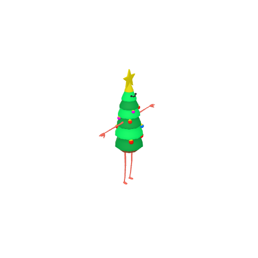 Christmas Tree Character