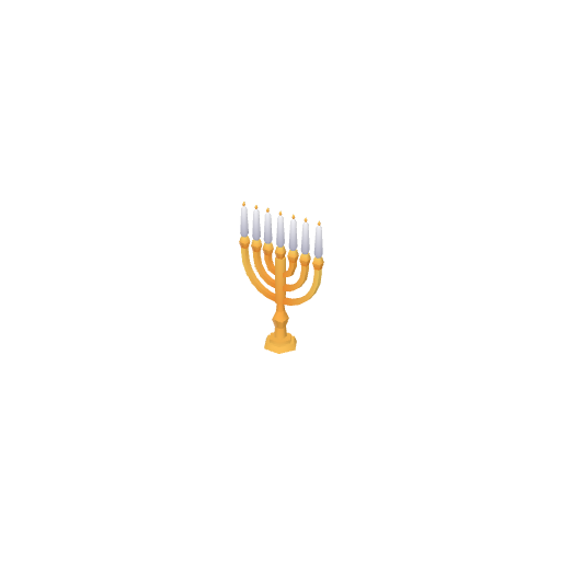 Hanukkah Menorah Candles