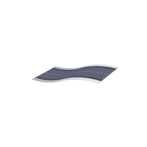 Road Slant Flat Curve