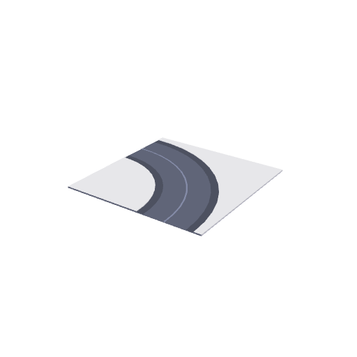 Road Curve Pavement