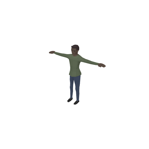 Man In Long Sleeves