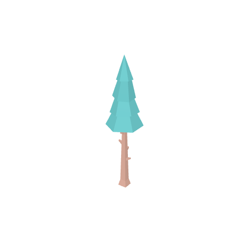 Tree Pine Tall D Detailed