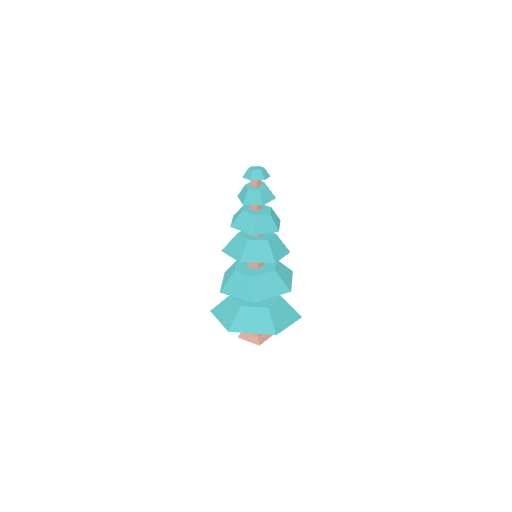 Tree Pine Round B
