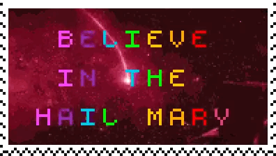 do you believe? do you believe?