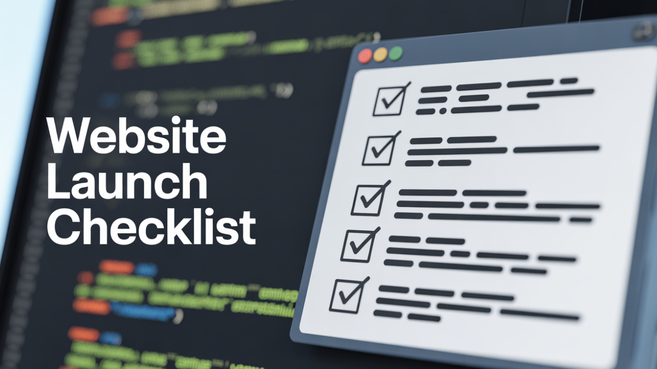 The Only Website Launch Checklist You'll Ever Need (Explained)