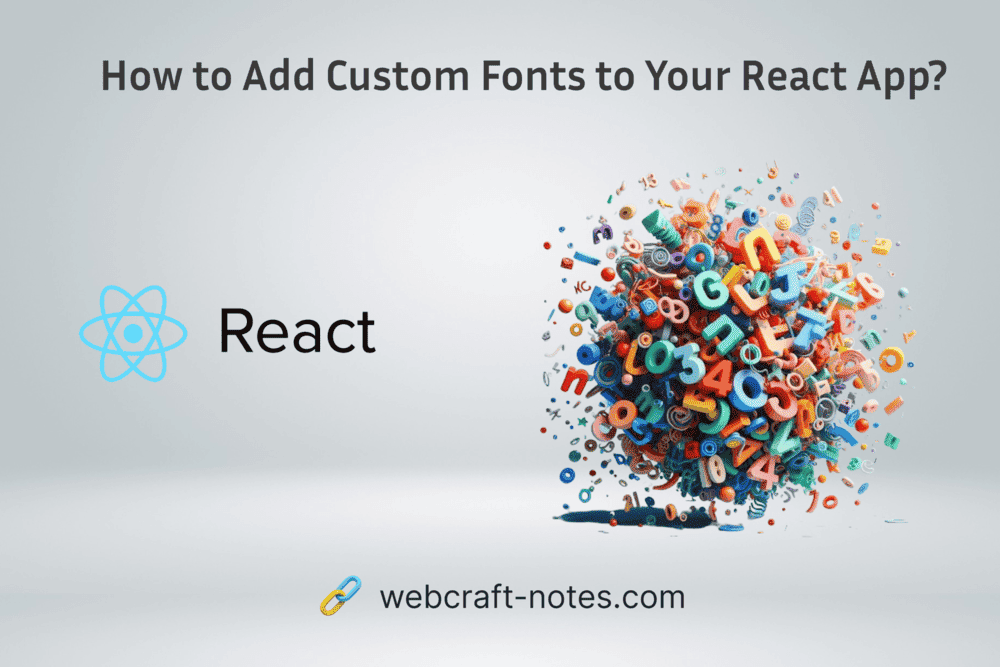 How to Add Custom Fonts to Your React App? How to Add Custom Fonts to Your React App?
