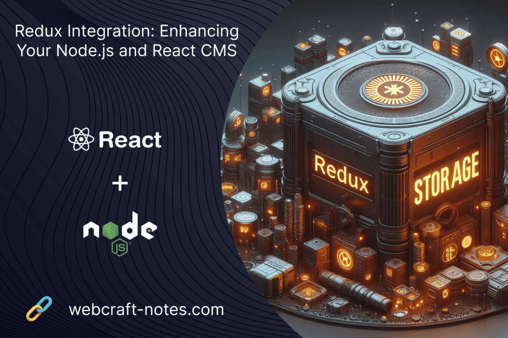 Redux Integration: Enhancing Your Node.js and React CMS