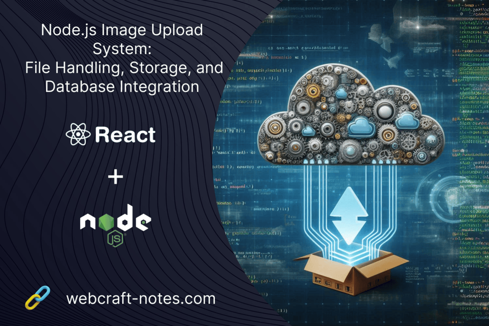 Node.js Image Upload System: File Handling, Storage, and Database Integration