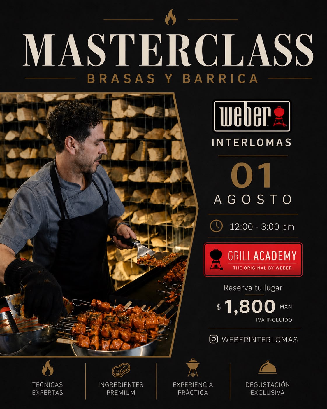 Masterclass Brasas y Barrica