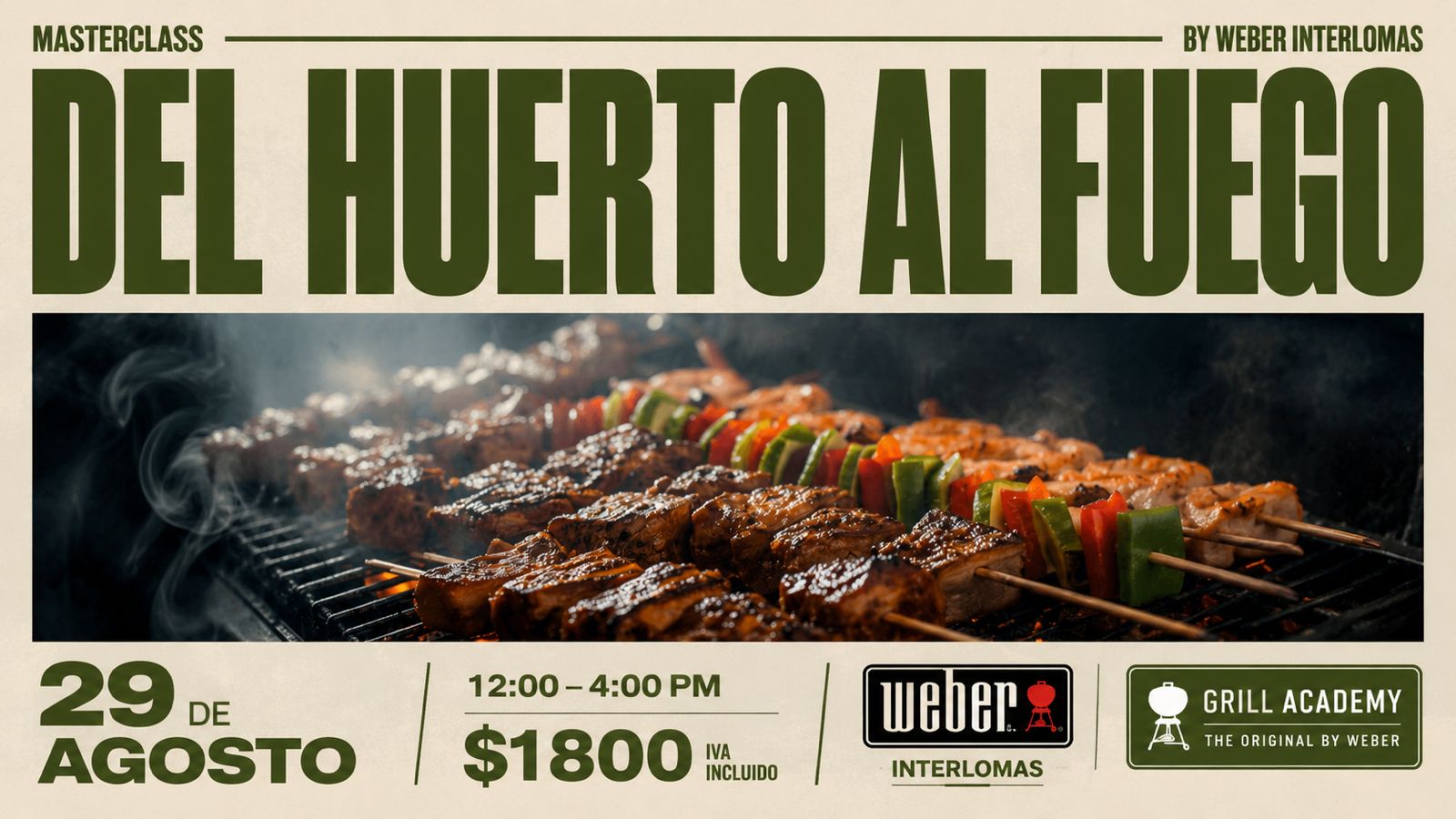 Masterclass - Del Huerto al Fuego