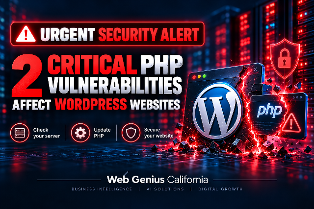 URGENT SECURITY ALERT FOR WORDPRESS WEBSITES! image