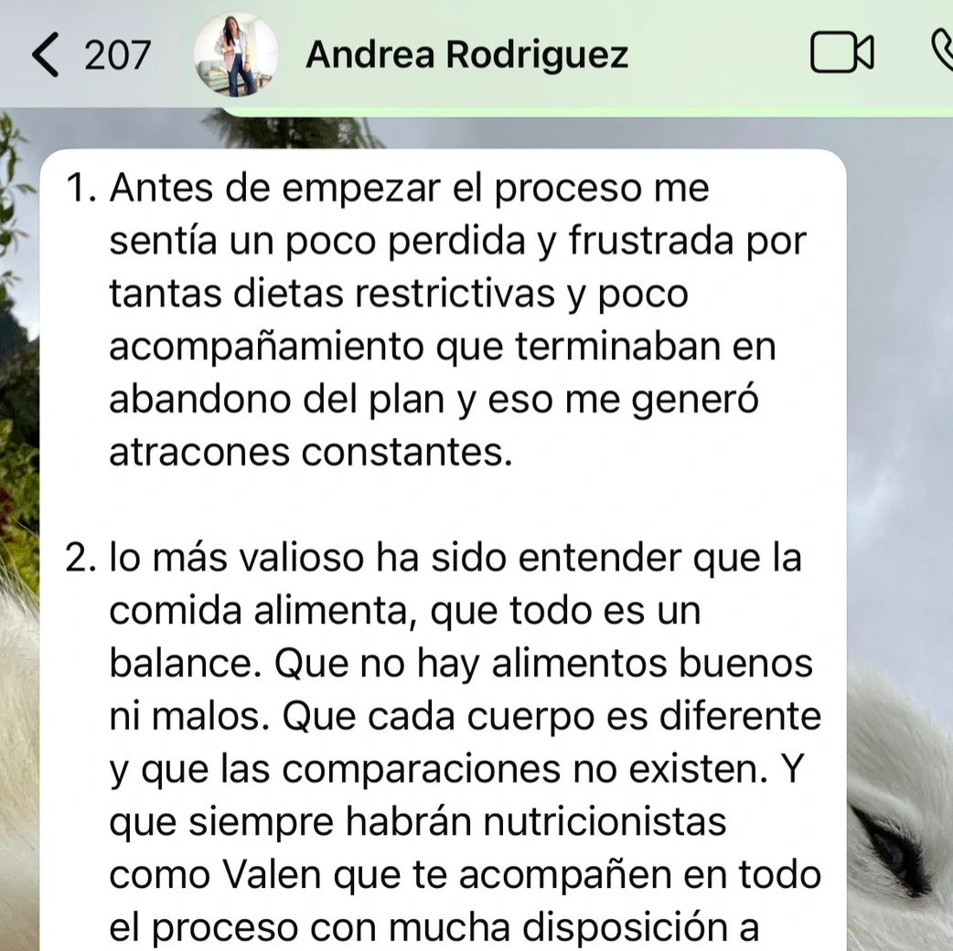 Nombre del cliente