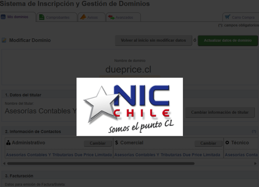 Nuevo servicio