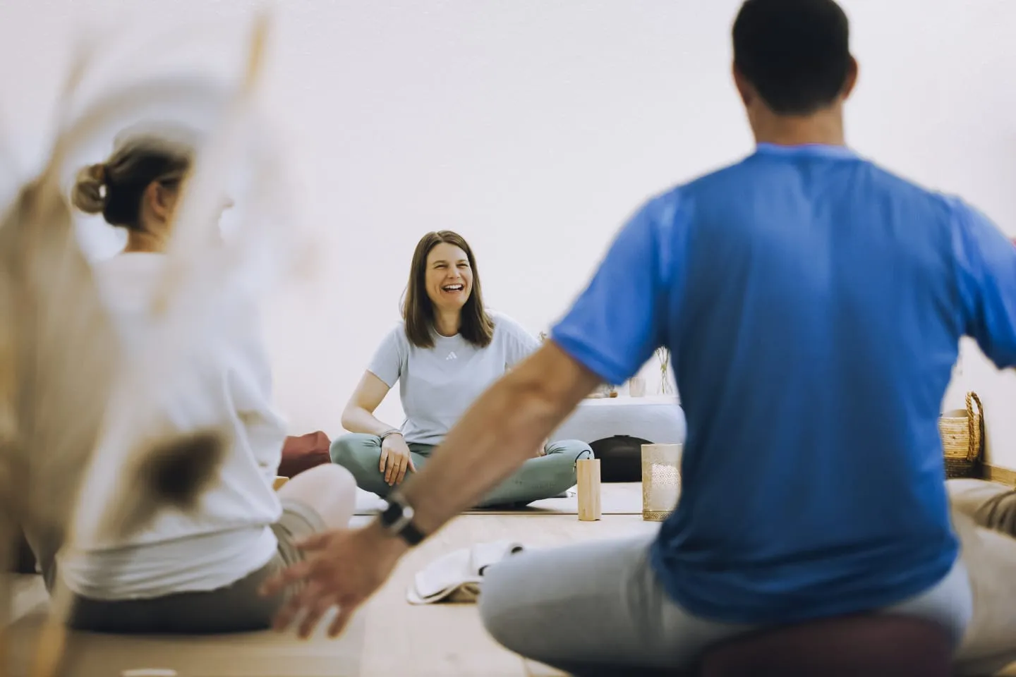 Eine Impression aus dem Feierabend Yoga