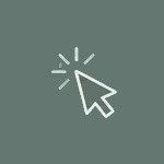 Klick - Symbol eines Mauszeigers