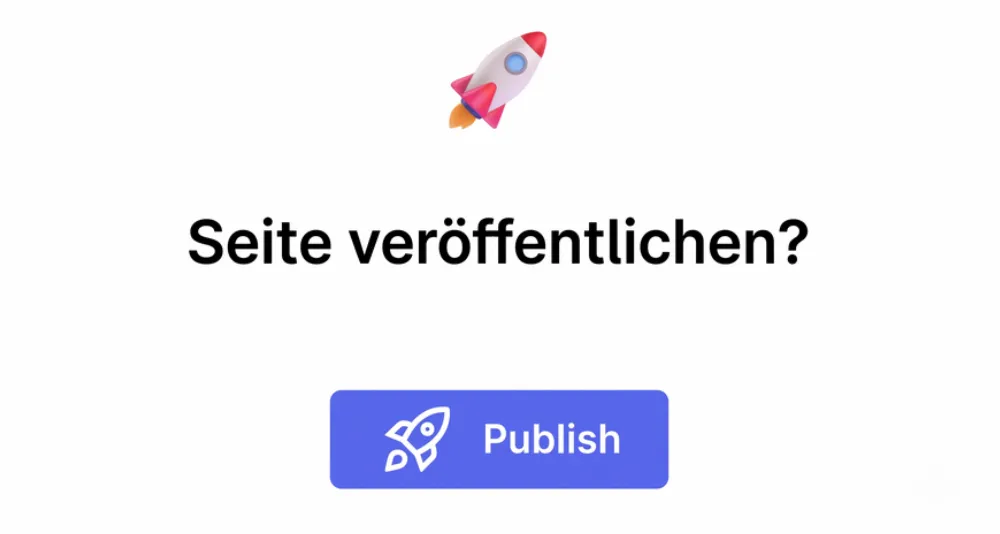 Publish Button