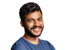 Italo Melo - https://www.pexels.com/photo/portrait-photo-of-smiling-man-with-his-arms-crossed-standing-in-front-of-a-wall-2379004/