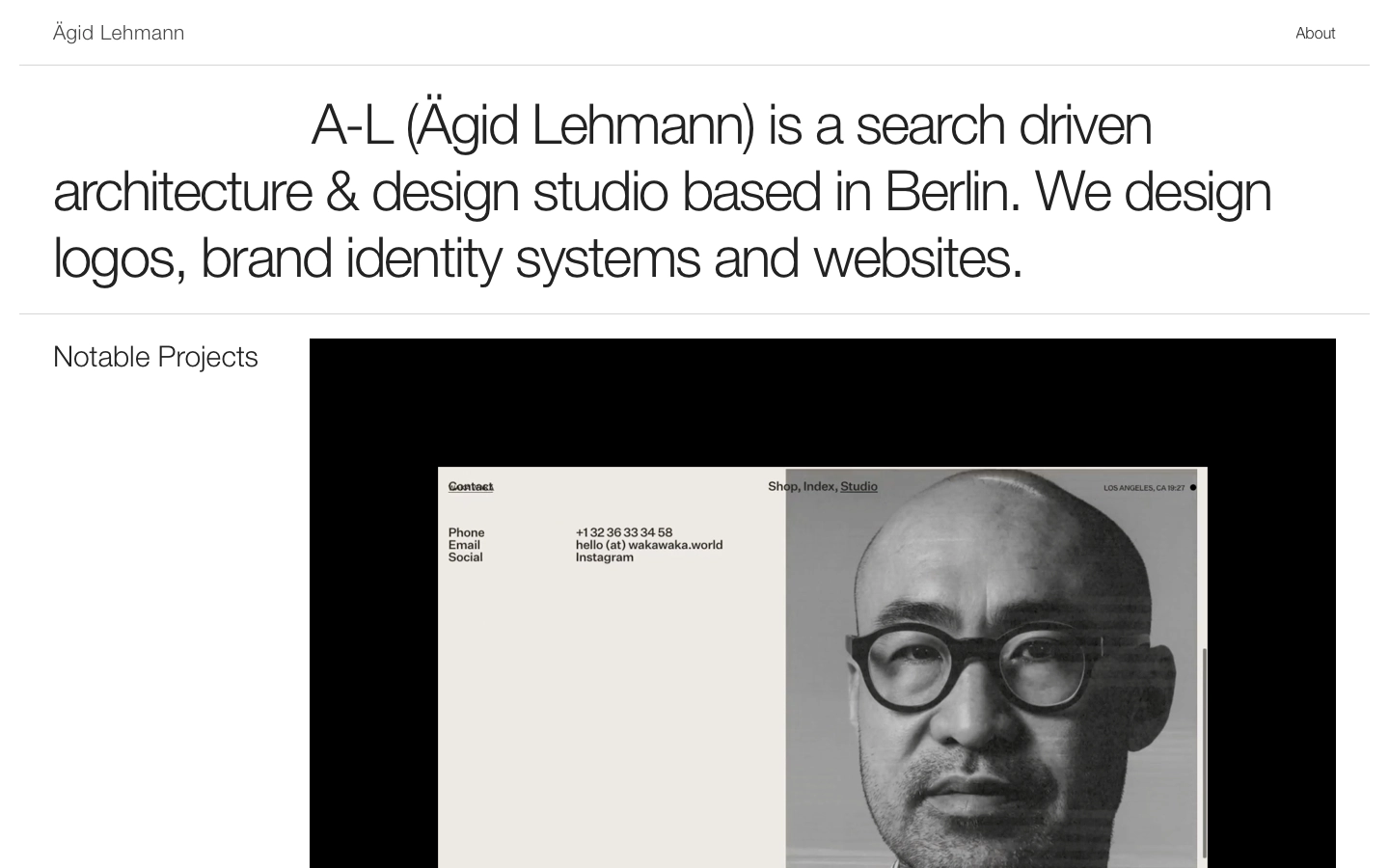 Preview the Berlin Webit website template
