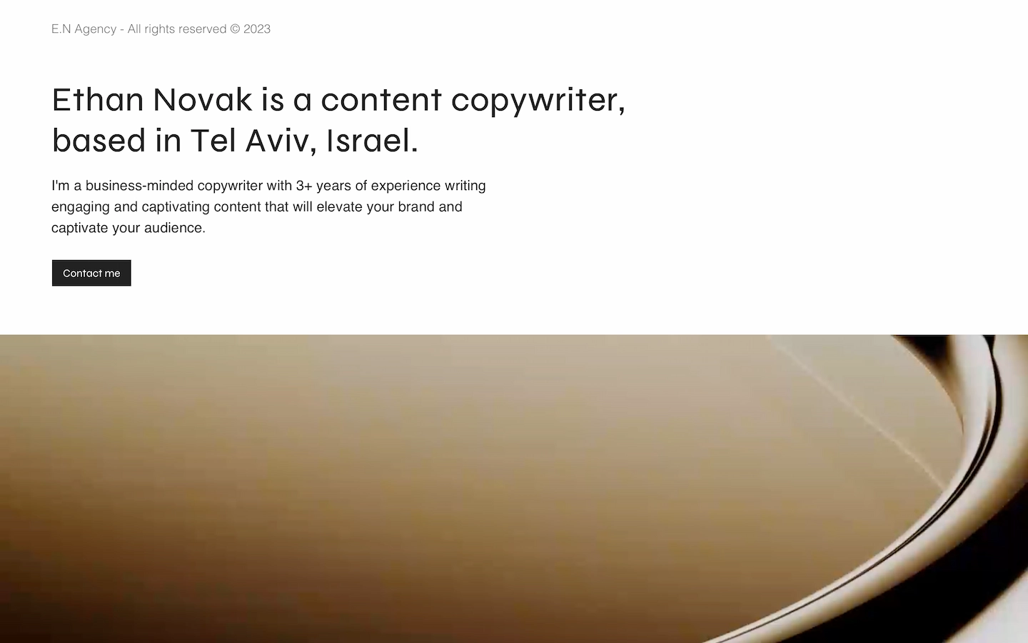 Preview the Ethan Webit website template