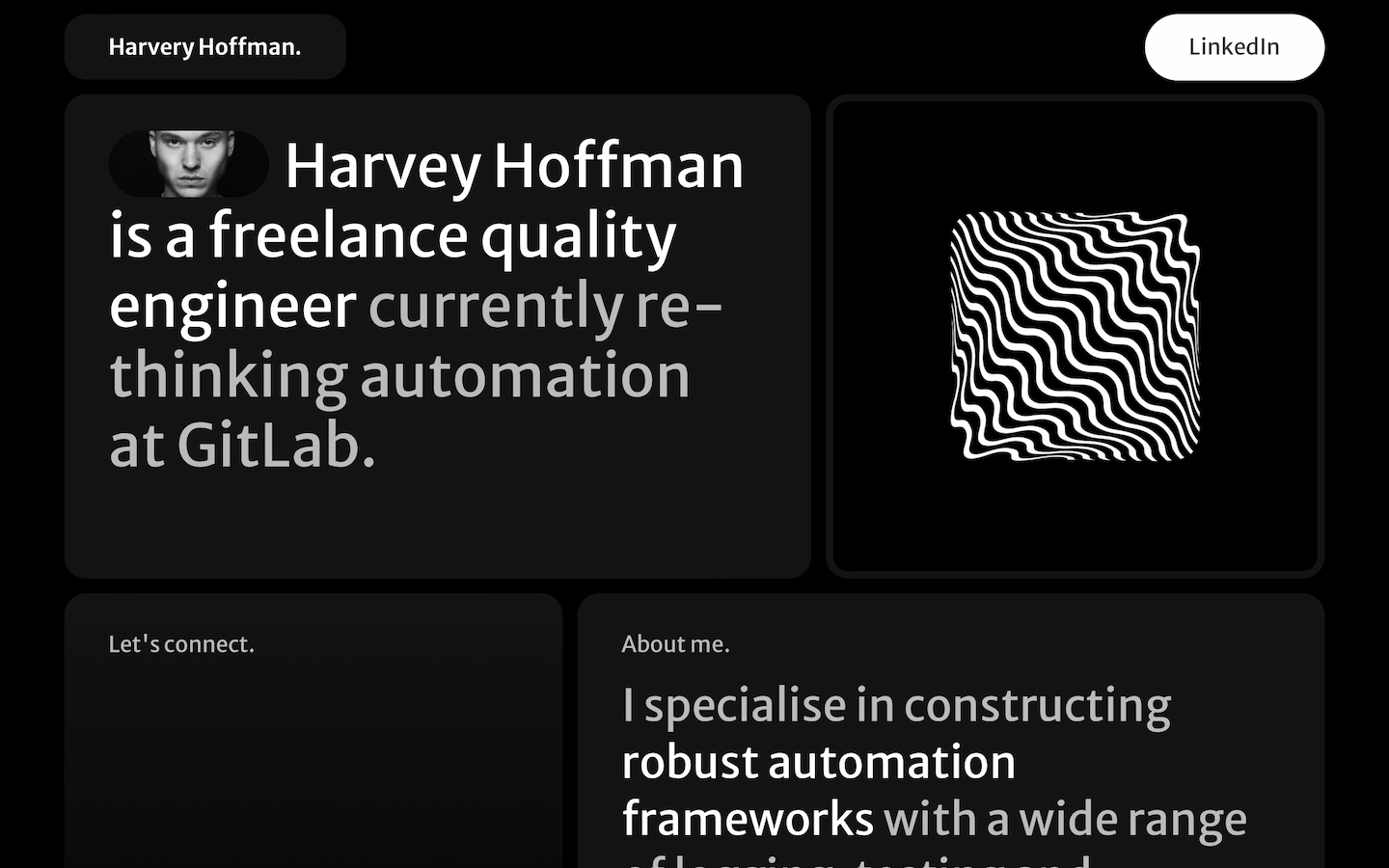 Preview the Harvey Webit website template