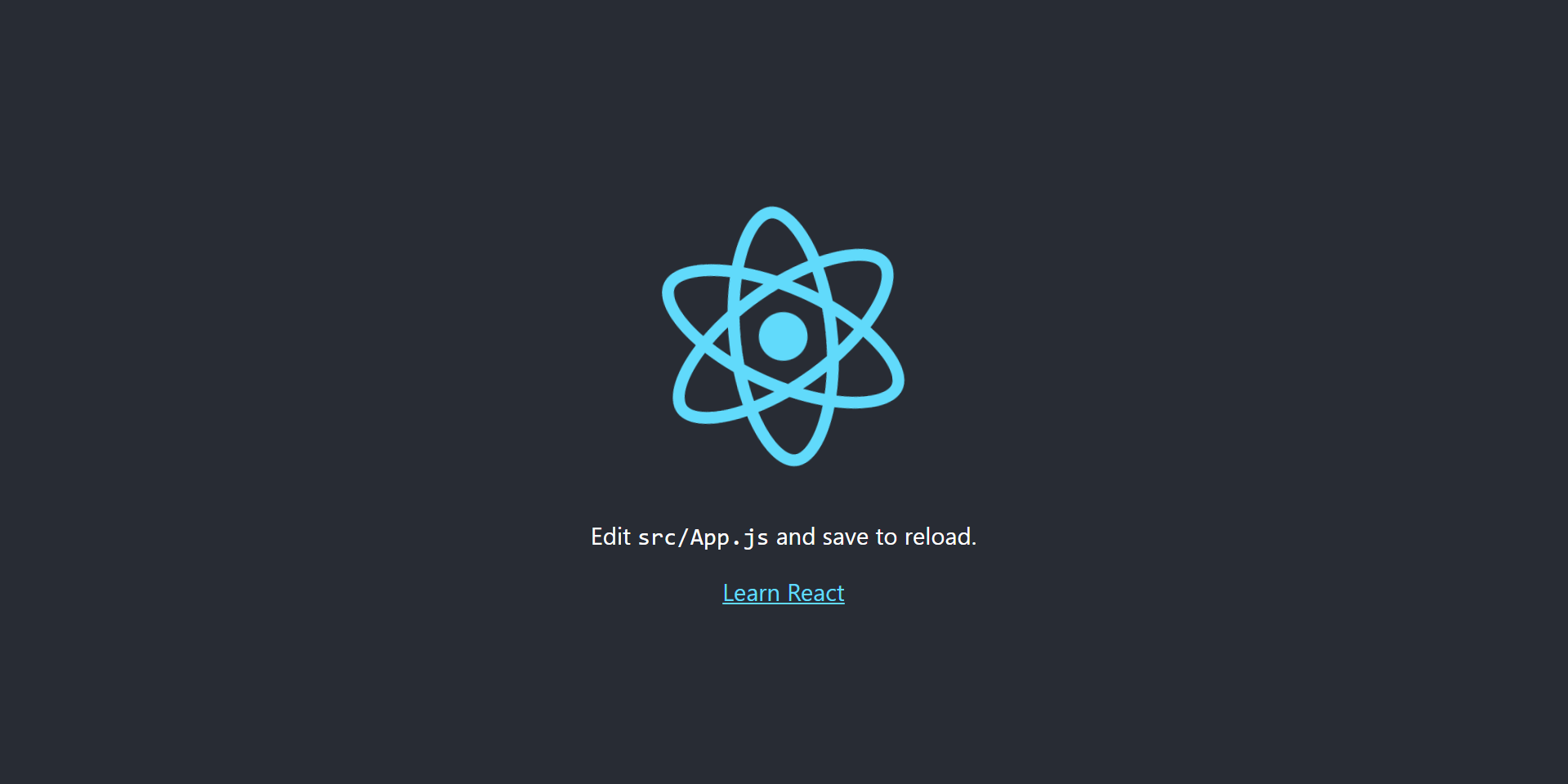 React app