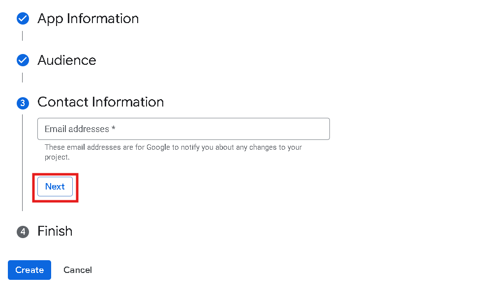 OAuth Consent Screen