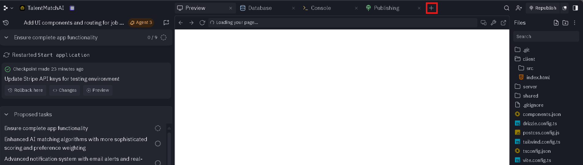 Click plus icon