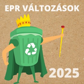Módosul a környezetvédelmi termékdíj törvény – EPR 2025
