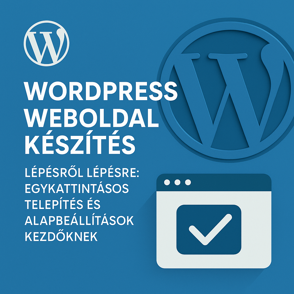 WordPress Telepítés Lépésről Lépésre és Alapbeállítások Kezdőknek